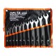 LLAVE MIXTA  X 11PCS 8 A 22 SATINADO DELTA