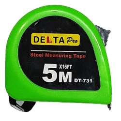 WINCHA 5MT X 19MM COLORES DELTA 